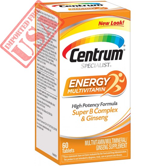 Centrum Specialist Energy Complete Multivitamin Supplement Buy Online is Pakistan