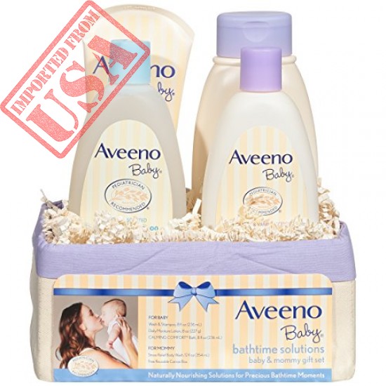 aveeno baby daily bathtime solutions gift set to nourish skin shop online in pakistan