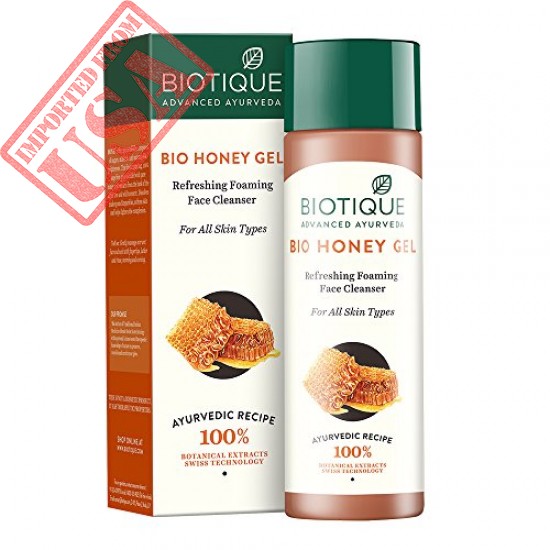 Buy Biotique Honey Gel Hydrating Foaming Face Cleanser Online in Pakistan