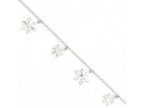 Buy ICE CARATS 925 Sterling Silver Snowflake Bracelet Online in Pakistan