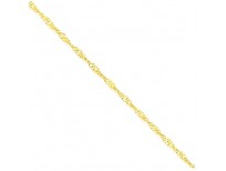 Buy ICE CARATS 10kt Yellow Gold Singapore Bracelet Chain Online in Pakistan