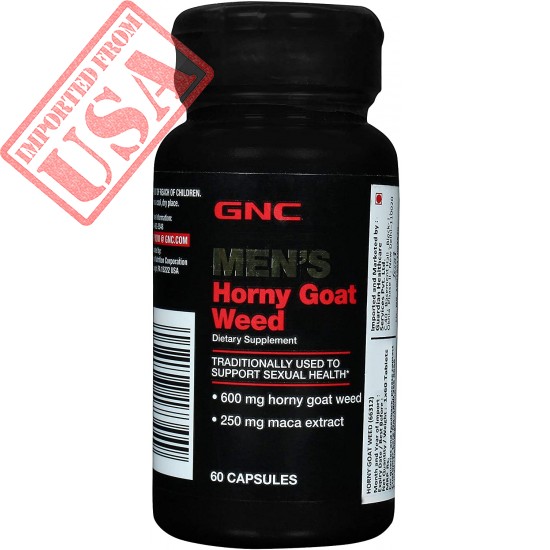 GNC Horny Goat Weed - 60 Capsules