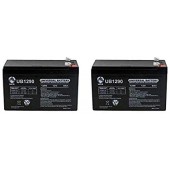 UB1290 12V 9Ah Compatible Battery for APC UPS Computer Backup Power - 2 Pack