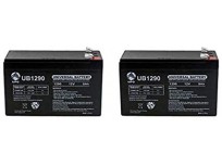 UB1290 12V 9Ah Compatible Battery for APC UPS Computer Backup Power - 2 Pack