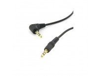 6 inch 3.5mm Male Right Angle to 3.5mm Male Gold Stereo Audio Cable imported from USA