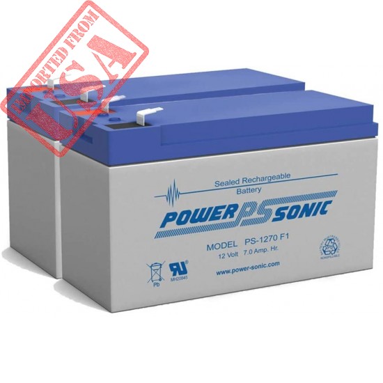 Powersonic PS1270F1 Replacement Rhino Battery - 2 Pack