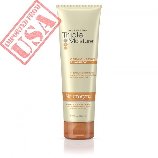 Neutrogena Triple Moisture Cream Lather Shampoo