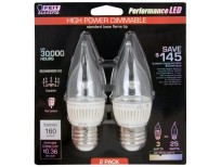 LED Dimmable Clear Chandelier Flame Tip sale in Pakistan