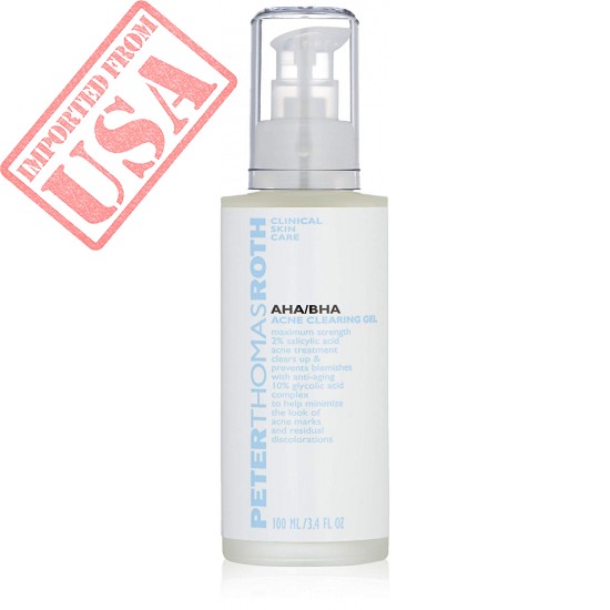 Buy Original Peter Thomas Roth AHA/BHA Acne Clearing Gel Imported from USA