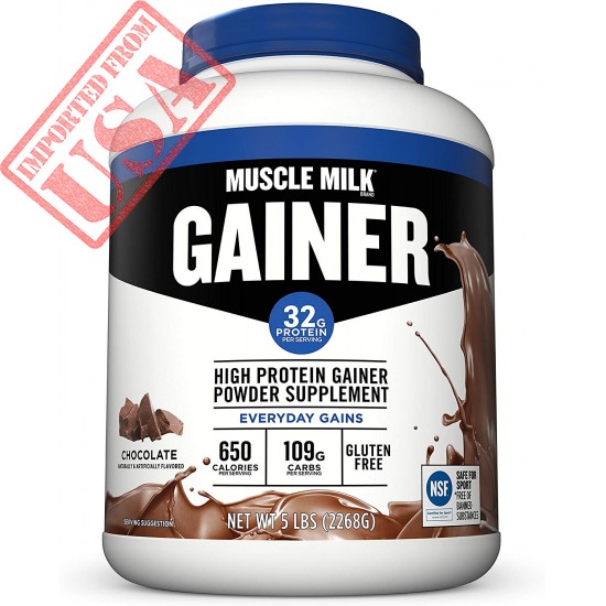 100% original Muscle Milk Gainer Protein Powder Imported from USA in Pakistan