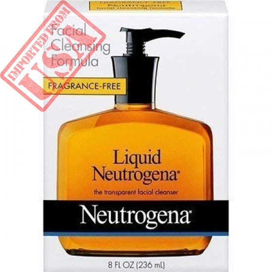 Neutrogena Liquid Facial Cleansing Formula, 8-Ounce Pump Fragrance Freeby Salamander99