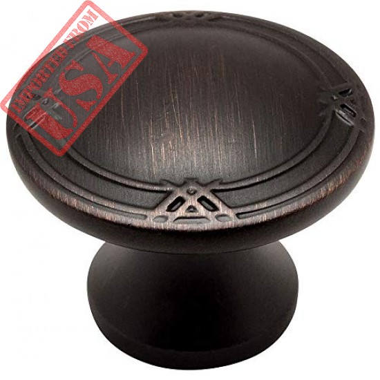 high quality oil rubbed bronze cabinet hardware round knob by cosmas sale in pakistan