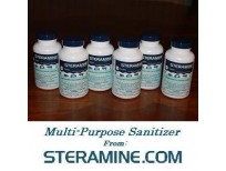 Steramine Quaternary Sanitizing Tablets, Case of 6