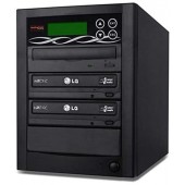 BestDuplicator 2 Target (1 to 2) 24X SATA DVD Duplicator Built-in LG Burner DVD Burner (128MB Buffer) + Free Nero 10 Multimedia Suite Essentials CD/DVD Burner Software - Professional DVD CD Duplication Copier Machine