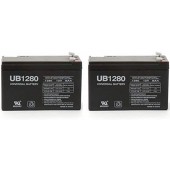 12V 8AH UPS Battery Replacement for APC Back-UPS ES BE550G - 2 Pack