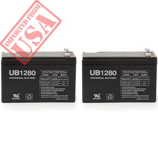 12V 8AH UPS Battery Replacement for APC Back-UPS ES BE550G - 2 Pack