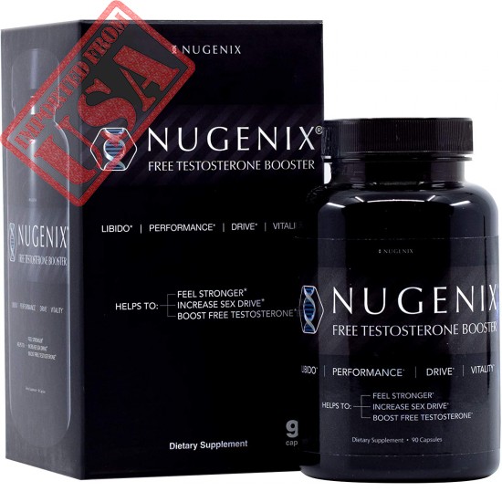 Nugenix Free Testosterone Booster for Men, 90 Count