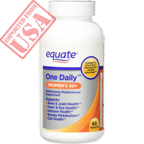 One Daily Women's 50+ Multivitamin Supplement 65ct By Equate Sale in Pakistan