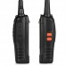 BaoFeng BF-888S Walkie Talkie 2pcs in One Box with Rechargeable Battery Headphone Wall Charger Long Range 16 Channels Two Way Radio (2pcs radios)