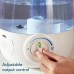 Vicks Filter-Free Ultrasonic Cool Mist Humidifier, Medium Room, 1.2 Gallon Tank-Humidifier for Baby and Kids Rooms, Bedrooms and More