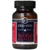 CeliVites Blood Health Iron plus minerals supplement capsules, 30 count