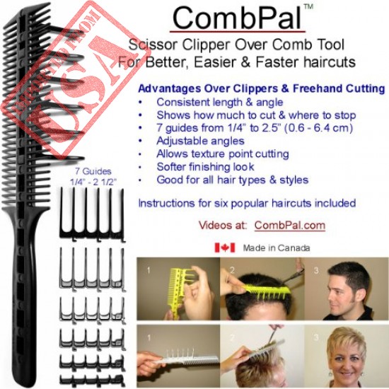 combpal scissor clipper over comb hair cutting tool barber kit pro haircutting shop online in pakistan