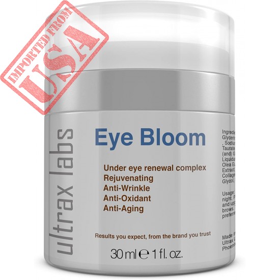 Original Ultrax Labs Eye Bloom | Under Eye Cream for Wrinkle Repair, Puffiness, Dark Circles & Bags