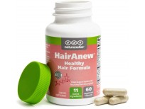 HairAnew Hair Skin and Nails Vitamins For Women & Men - Trusted Hair Supplement - Vegan - 11 Hair Vitamins & Ingredients For Growth In Confidence & Appearance - 5000mcg Biotin - 60 Capsules (1)