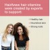 HairAnew Hair Skin and Nails Vitamins For Women & Men - Trusted Hair Supplement - Vegan - 11 Hair Vitamins & Ingredients For Growth In Confidence & Appearance - 5000mcg Biotin - 60 Capsules (1)