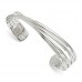 Buy ICE CARATS 925 Sterling Silver Twisted Slip On Bangle Bracelet Online in Pakistan