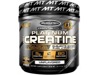 Creatine Monohydrate Powder | MuscleTech Platinum Creatine Powder | Pure Micronized Creatine Powder | Post Workout Supplement, Muscle Recovery + Muscle Builder | Mass Gainer | Unflavored (80 Servings)