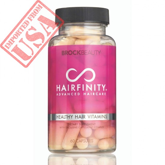 Hairfinity Hair Vitamins - Scientifically Formulated with Biotin, Amino Acids, and a Vitamin Supplement that Helps Support Hair Growth USA made Sale in Pakistan