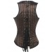 Buy Camellias Womens Gothic Steampunk Tesla Steel Boned Underbust Waist Training Corsets Vest Imported from USA