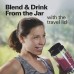 Hamilton Beach Personal Blender for Shakes and Smoothies with 14 Oz Travel Cup and Lid