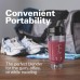 Hamilton Beach Personal Blender for Shakes and Smoothies with 14 Oz Travel Cup and Lid