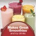 Hamilton Beach Personal Blender for Shakes and Smoothies with 14 Oz Travel Cup and Lid