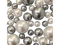 Original No Hole Silver and White Pearls sale in Pakistan