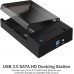 Sabrent USB 3.0 to SATA External Hard Drive Lay-Flat Docking Station for 2.5 or 3.5in HDD, SSD [Support UASP] (EC-DFLT)