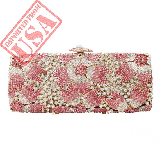 Buy Fawziya Sakura Flower Hard Case Purse Online in Pakistan