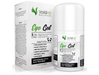 Original VoilaVe 3 in 1 Eye Gel, Anti Aging Under Eye Cream with Pure Hyaluronic Acid, Reduce Eye Puffiness & Dark Circles 