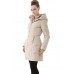 Jessie G.. Women's Water Resistant Down Coat - Beige XL