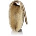 Buy Damara Womens Oblique Flap Glitter Clutch Handbags Online in Pakistan