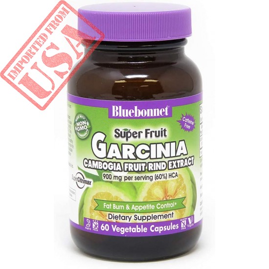 BlueBonnet Super Fruit Garcinia Cambogia Rind Supplement, 60 Count