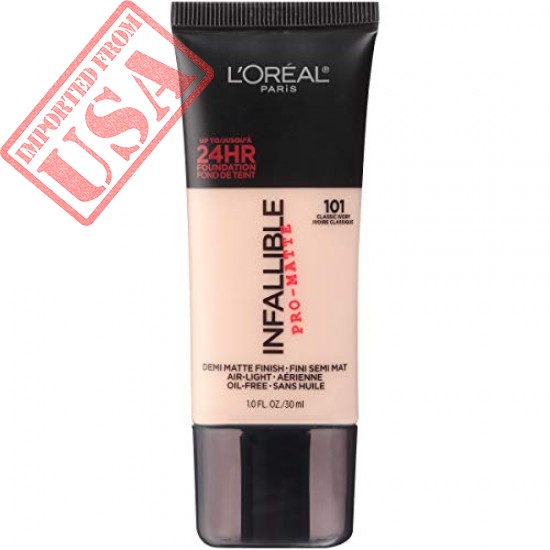 Shop online Genuine L`Oreal Matte Foundation in Pakistan 