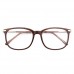 High Fashion Metal Temple Horn Rimmed Clear Lens Eye Glasses imported from USA