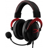 HyperX Cloud II - Gaming Headset, 7.1 Surround Sound, Memory Foam Ear Pads, Durable Aluminum Frame, Detachable Microphone, Works with PC, PS4, Xbox One - Red