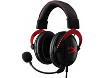 HyperX Cloud II - Gaming Headset, 7.1 Surround Sound, Memory Foam Ear Pads, Durable Aluminum Frame, Detachable Microphone, Works with PC, PS4, Xbox One - Red