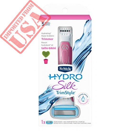 Buy Schick Hydro Silk TrimStyle Moisturizing Razor for Women with Bikini Trimmer Online in Pakistan