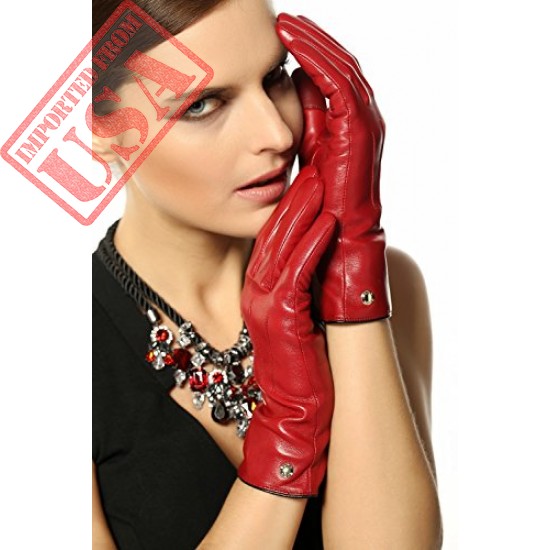 elma womens touch screen italian nappa leather winter texting gloves warm lining shop online in pakistan
