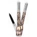 Buy JASSINS Leopard Bottle of 2-in-1 Black Waterproof Liquid Eyeliner and Pen Online in Pakistan